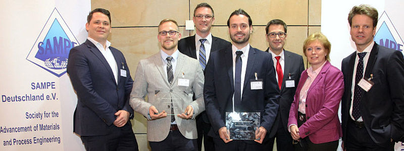 Preisträger des SAMPE Deutschland Innovationspreises 2016 Martin Brust, M. Sc.