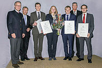 Verleihung des Technikpreises: Preisträger REHAU-Preis 2014 | Foto: REHAU