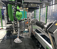 New winding unit in the Composites technical laboratory |Photo: IKV